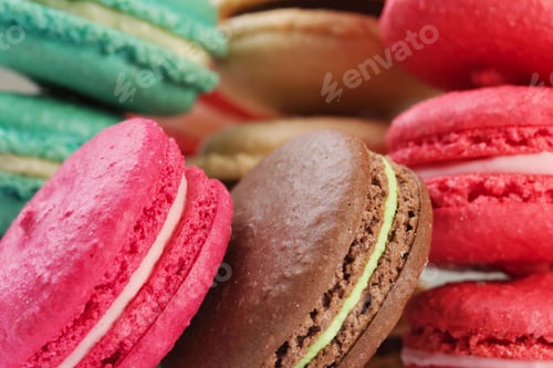 Preview: Set of delicious macaroons