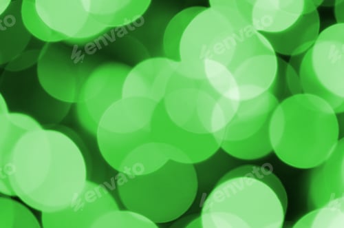 Visualização: Fundo
luminoso desfocado de Natal verde abstrato. Imagem de luzes de bokeh artísticas desfocadas