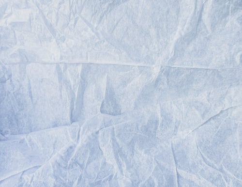 Preview: Blank white crumpled paper texture