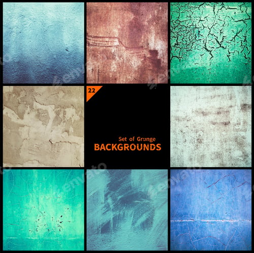 Preview: Collection Of Grunge Textures And Backgrounds Collected In One File