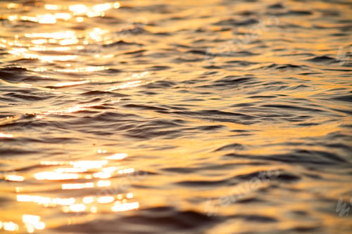 Preview: abstract background of waves at sunset