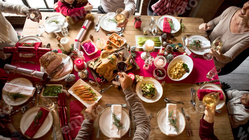 Preview: Family Together Christmas Celebration Concept