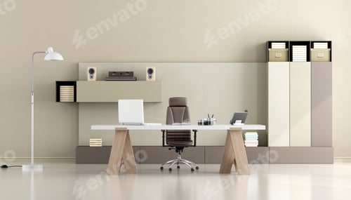 Preview: Minimalist modern office