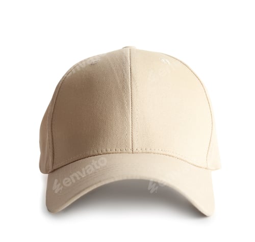 Preview: Baseball cap on white background. Mock up for design