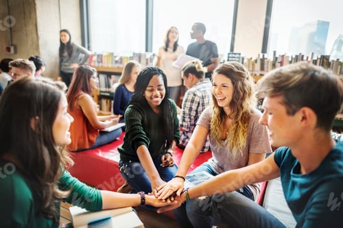 Preview: Students together as a team in class