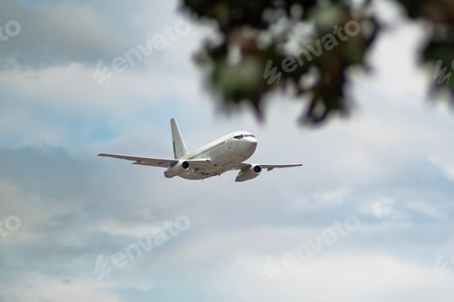 Preview: Commercial Jet Aircraft Landing or Taking Off