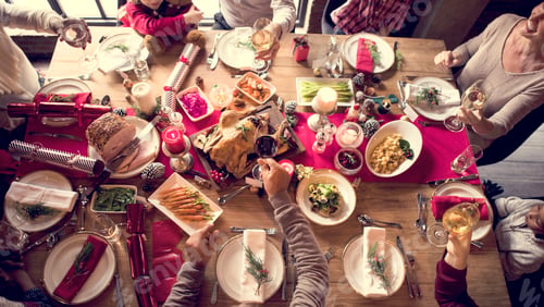 Preview: Family Together Christmas Celebration Concept