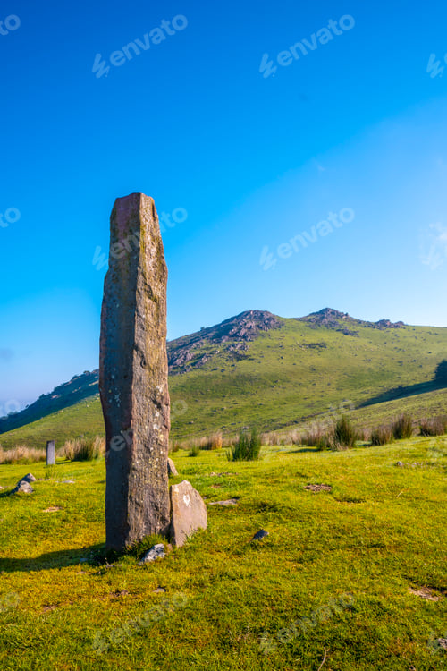 Preview: A prehistoric dolmen on top of Monte Adarra in Urnieta, near San Sebastian
