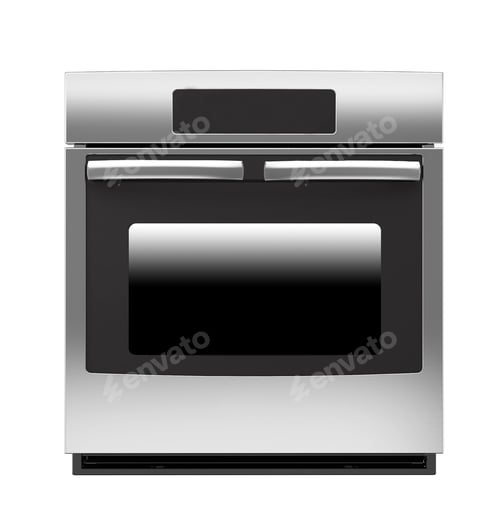 Preview: Oven isolated on white