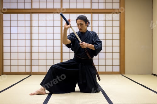 Preview: Samurai training in a traditional dojo in Tokyo