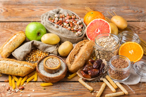 Preview: Gluten free food, healthy eating dieting concept