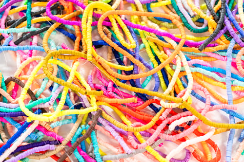 Preview: Colorful Clay Beads Set for Creative Kids Bracelets
