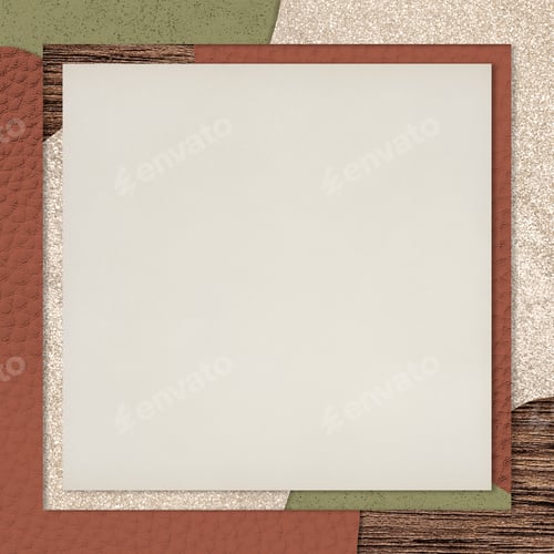 Preview: Patchwork patterned frame