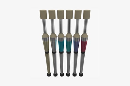 Preview: Six baseball bats in varying colors