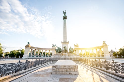 Preview: Heroes square in Budapest