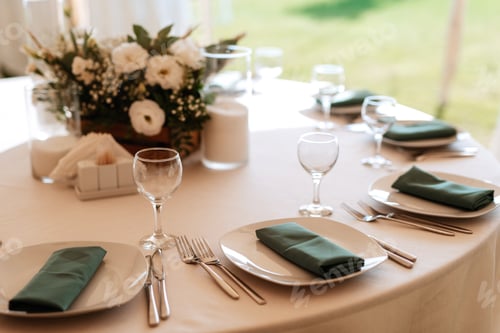 Preview: wedding festive banquet outdoors