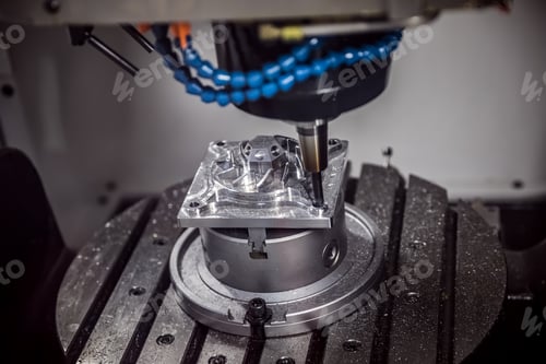 Preview: Metalworking CNC milling machine.