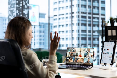 Preview: Empowered woman director participates in a global business conference