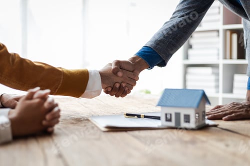 Preview: Legally signing a real estate agreement.