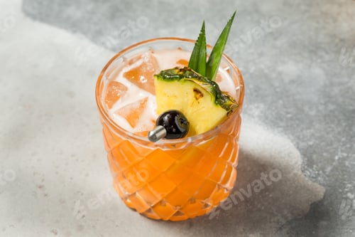 Preview: Boozy Refreshing Jungle Bird Tiki Cocktail