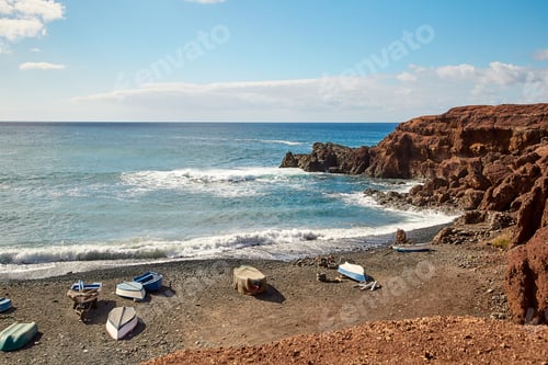Preview: Beautiful landscape of Lanzarote Island