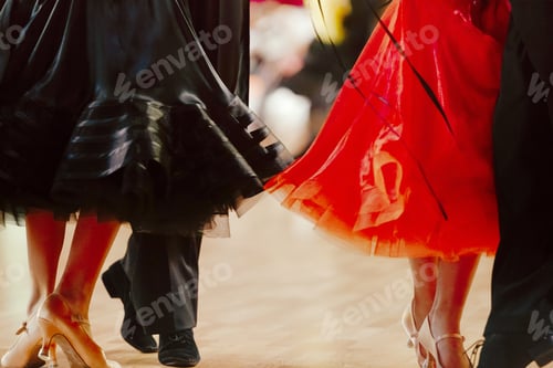 Preview: two pairs dancers