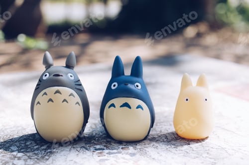 Preview: My neighbor Totoro cartoon figure.