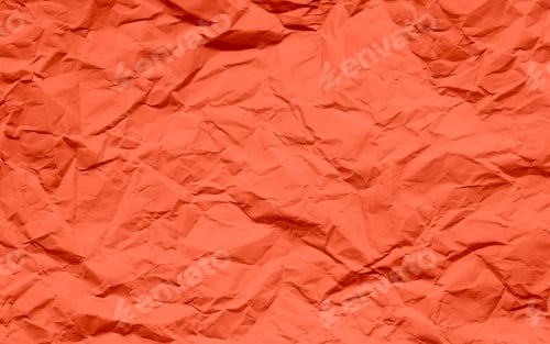Preview: Paper Wrinkle Orange Background Abstract Crumpled Old Vintage
