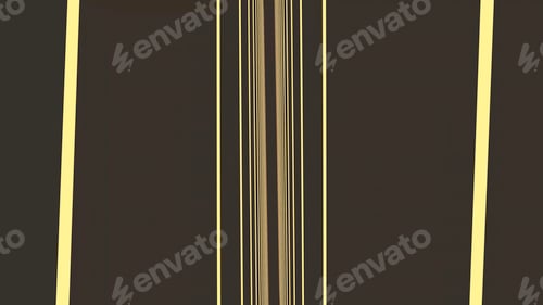 Preview: Loopable Background with nice abstract, futuristic colorful lines. Colorful Abstract Wavy Streaks