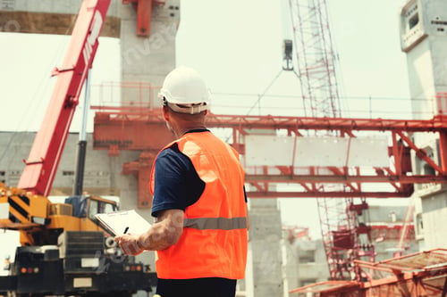 Preview: Architecture Construction Safety First Career Concept