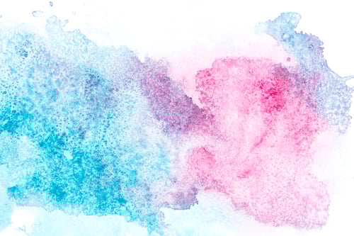 Preview: Watercolor Abstract Background in Pink, Blue, and Purple