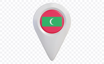 Preview: Maldives Location Pin
