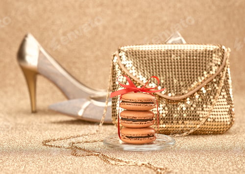 Preview: Macarons, handbag