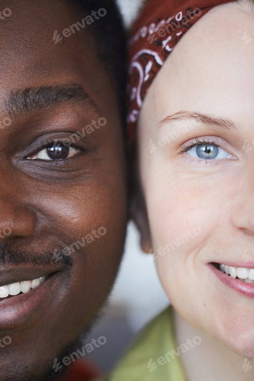 Preview: Multiracial happy couple