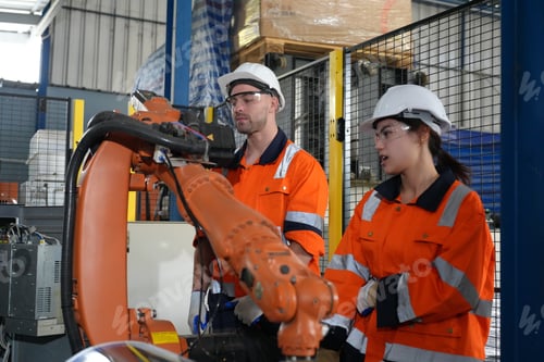 Preview: Technology industry innovation, people with tech Innovation with technological progress business.