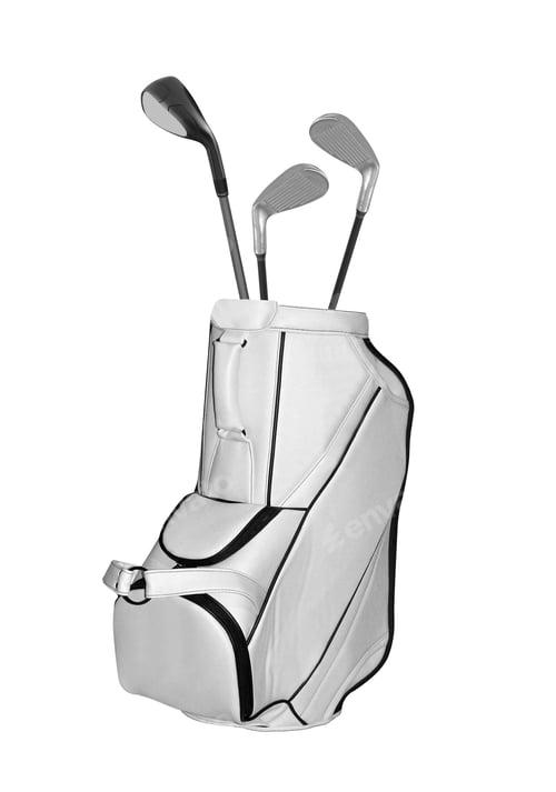 Preview: Golf Clubs bag isolated
