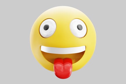 Preview: Goofy tongue emoji