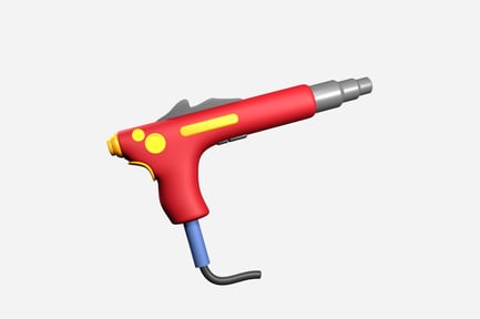 Preview: 3D Handheld Gas Flame Metal Welding Torch Tool Icon
