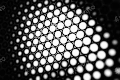Preview: Black and white honeycomb background