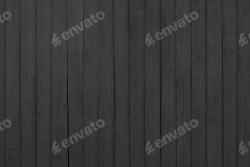 Preview: Distressed Cracked Wooden Vertical Black Painted Plank Texture Background