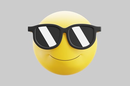 Preview: Cool smiley with sunglasses