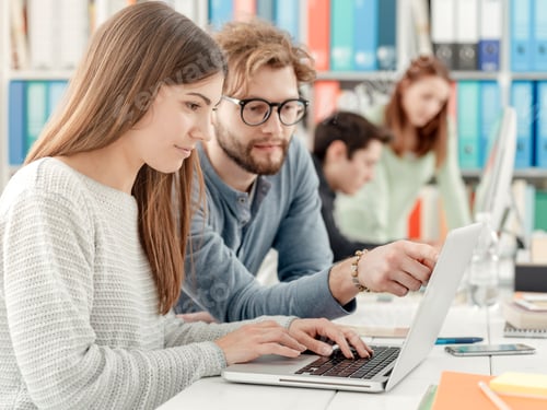 Preview: University students studying together
