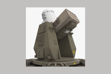 Preview: Mobile missile launcher with dome-shaped housing