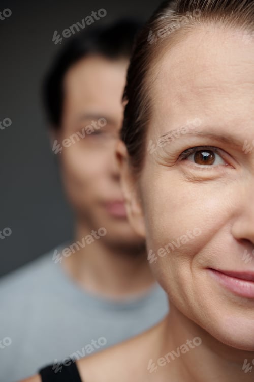 Preview: Half Face of Mature Woman