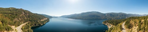 Preview: Aerial View of Christina Lake, British Columbia, Canada
