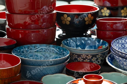Preview: Collection of Japanese bowls
