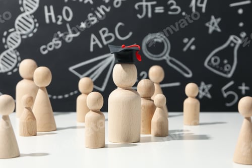 Preview: Graduation in high school and university concept