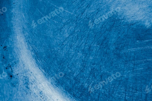 Preview: blue old aluminum sheet from a frying pan