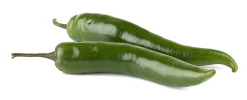 Preview: Hot chili peppers isolated on white background