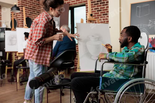 Preview: Art classes for people with disability